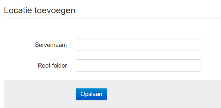 dist locatie toevoegen